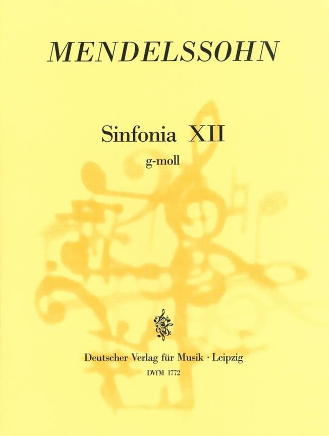 Sinfonia XII g-moll